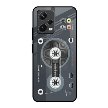Retro Recorder Redmi Note 12 5G Glass Back Cover Online