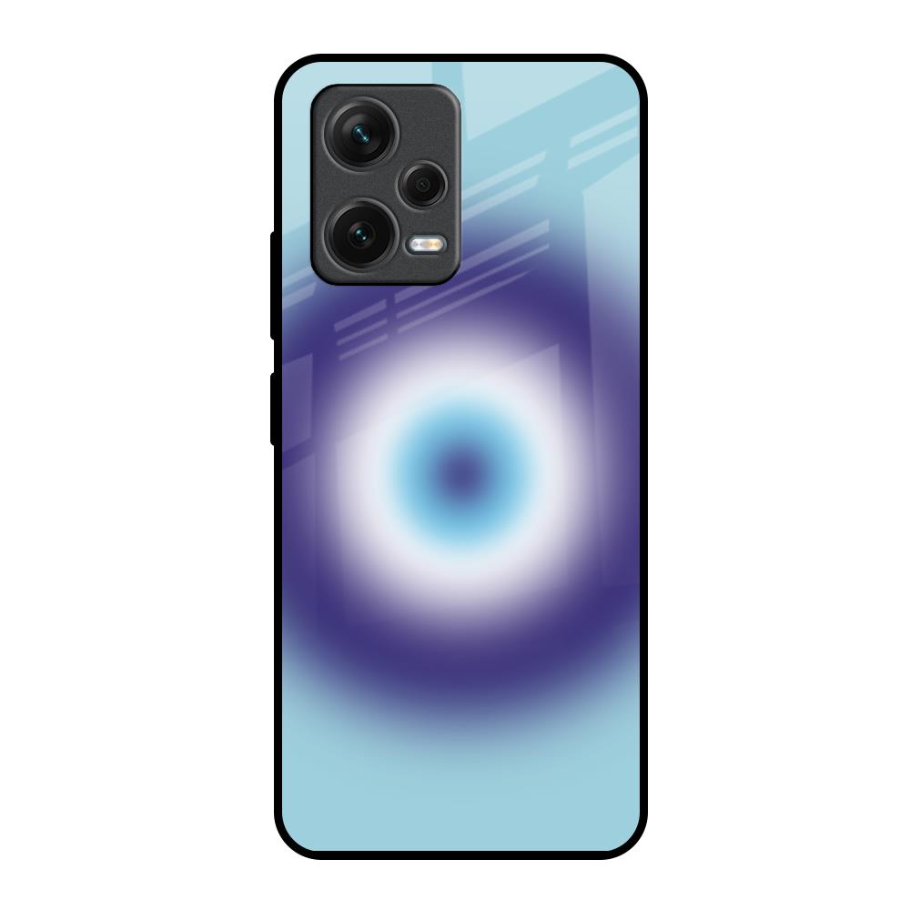Evil Eye Art Redmi Note 12 5G Glass Back Cover Online
