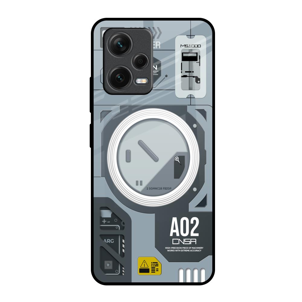 Modern Technology Redmi Note 12 5G Glass Back Cover Online