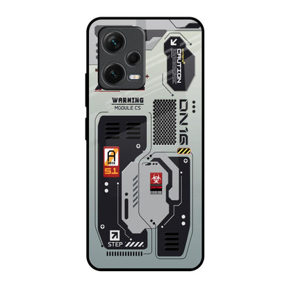Techno Vibes Redmi Note 12 5G Glass Back Cover Online