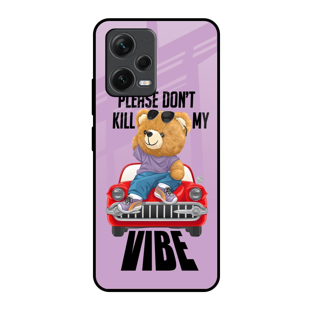 Don't Kill My Vibe Redmi Note 12 5G Glass Back Cover Online