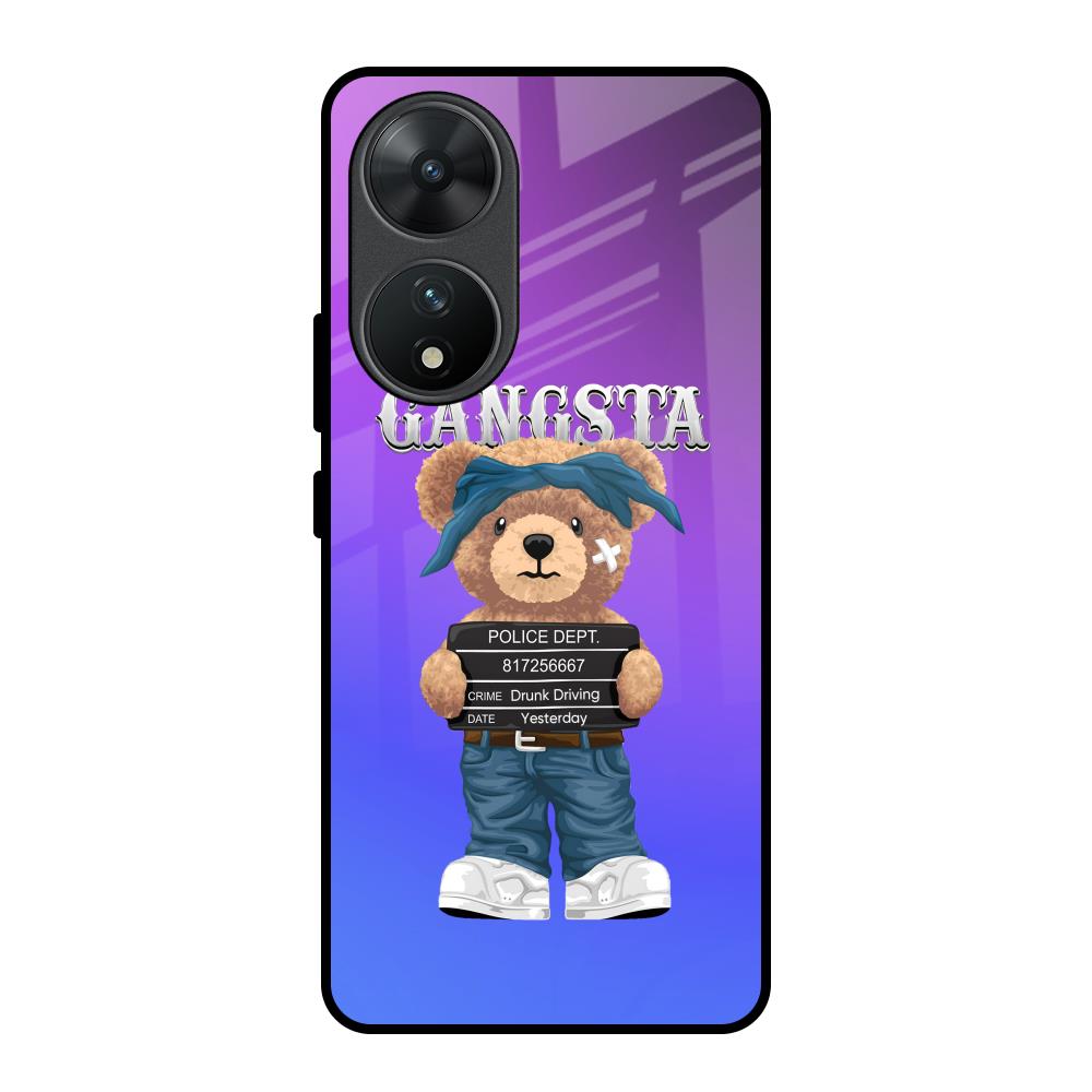 Gangsta Bear Vivo T2 5G Glass Back Cover Online