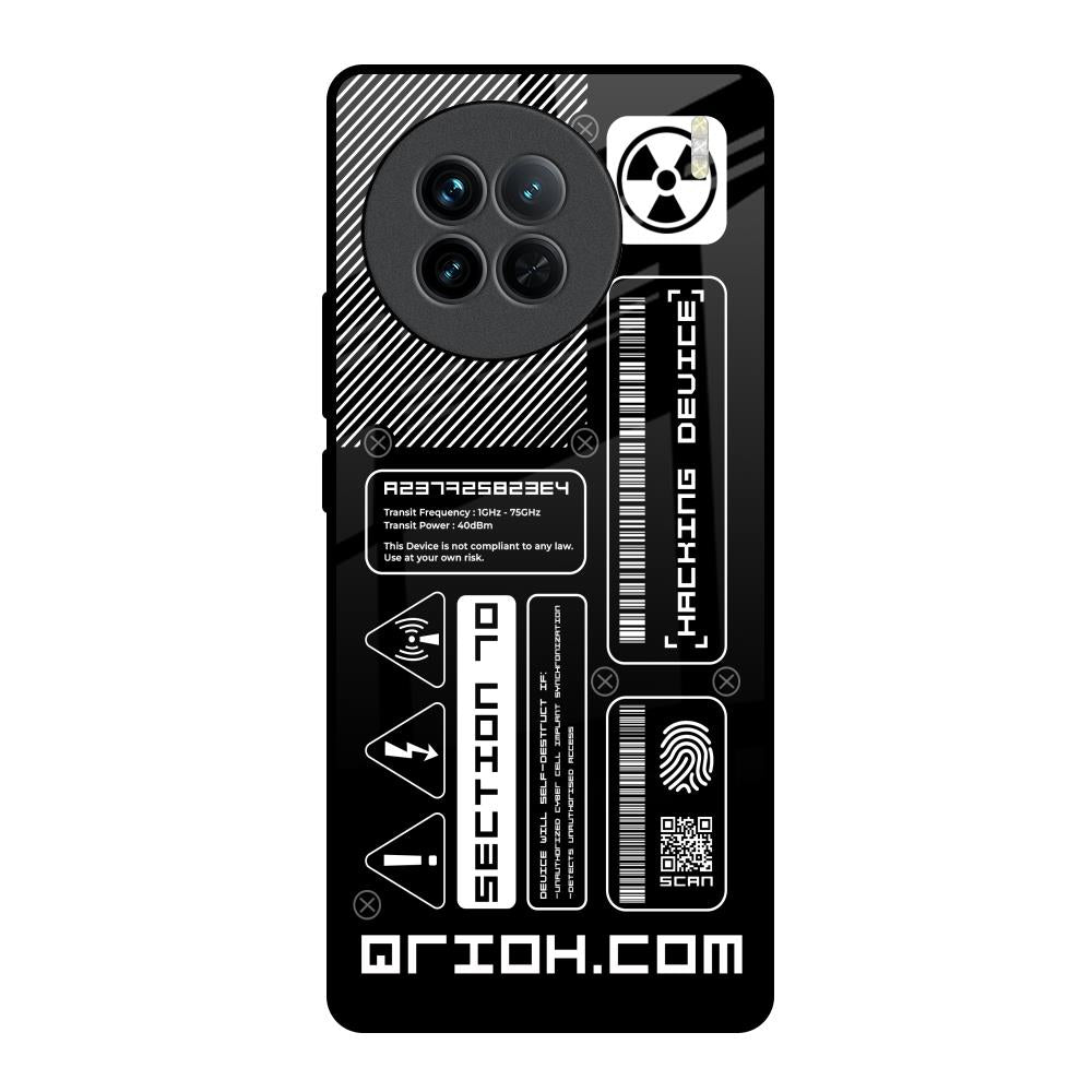 Futuristic Art Vivo X90 5G Glass Back Cover Online