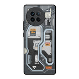 Retro Futuristic Vivo X90 5G Glass Back Cover Online