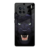 Angry Black Leopard Vivo X90 5G Glass Back Cover Online