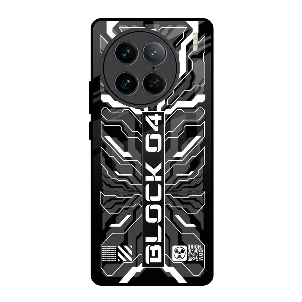 Monochrome Magic Vivo X90 Pro 5G Glass Back Cover Online