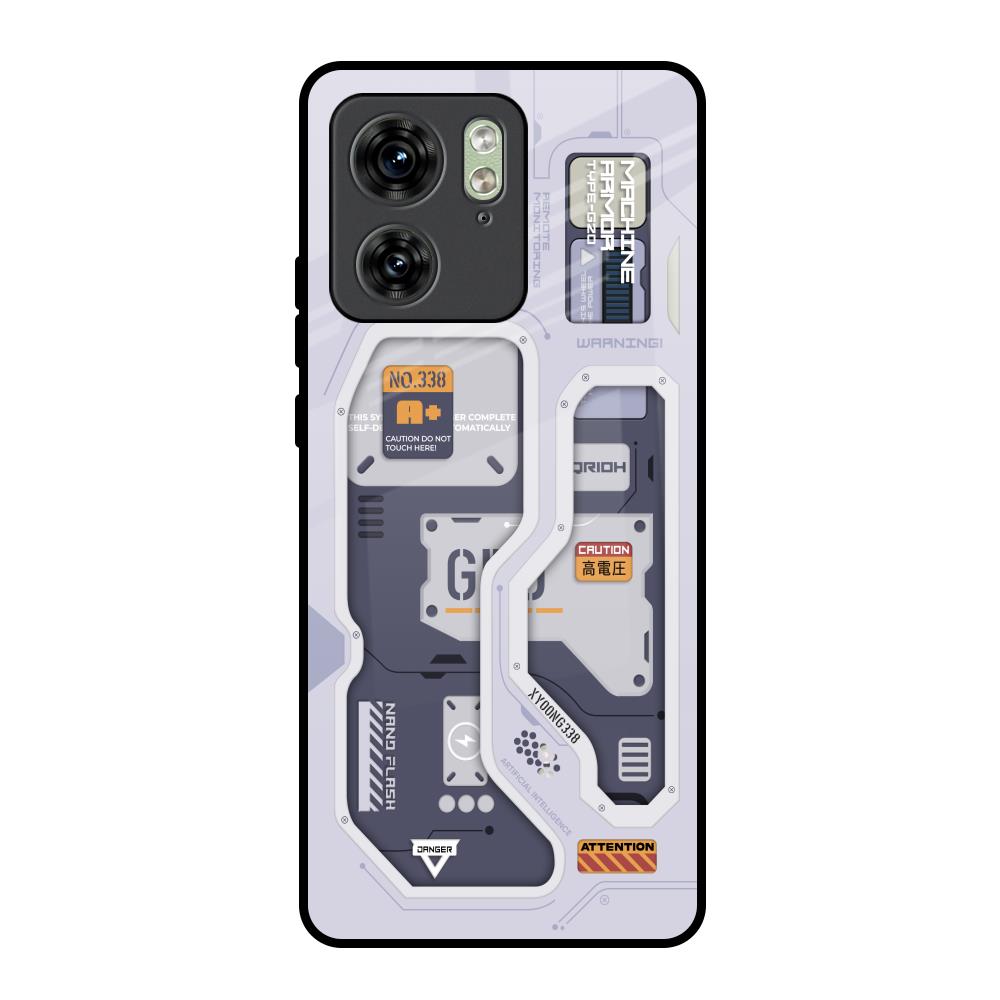 Tech Savvy Motorola Edge 40 Glass Back Cover Online