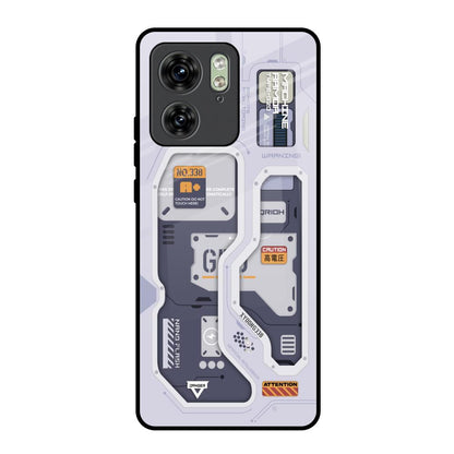 Tech Savvy Motorola Edge 40 Glass Back Cover Online