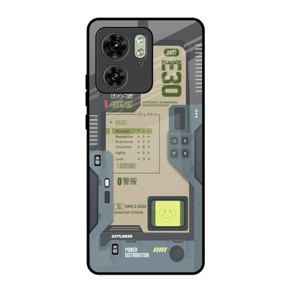 Art Station Motorola Edge 40 Glass Back Cover Online