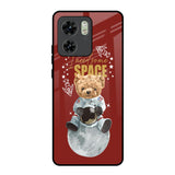 Astronaut Bear Motorola Edge 40 Glass Back Cover Online