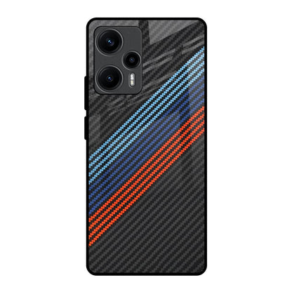 Carbon Inspired Poco F5 5G Glass Back Cover Online