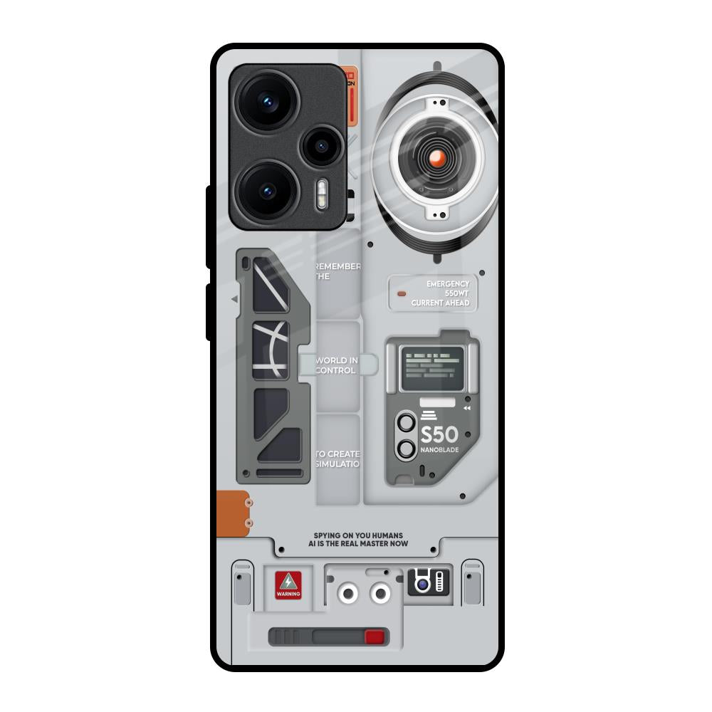 Plasma Shield Poco F5 5G Glass Back Cover Online