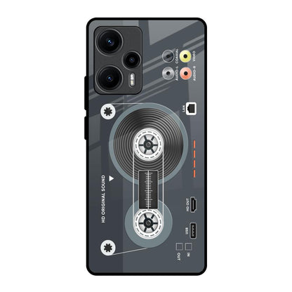 Retro Recorder Poco F5 5G Glass Back Cover Online