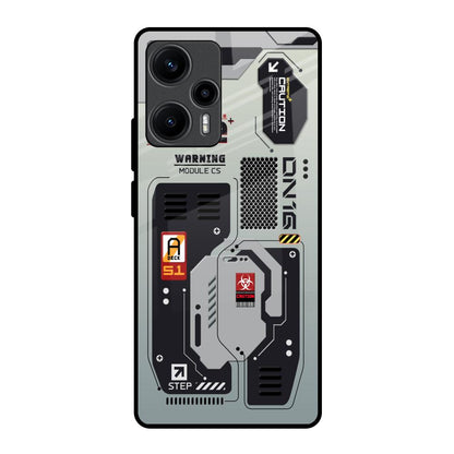 Techno Vibes Poco F5 5G Glass Back Cover Online