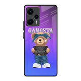 Gangsta Bear Poco F5 5G Glass Back Cover Online