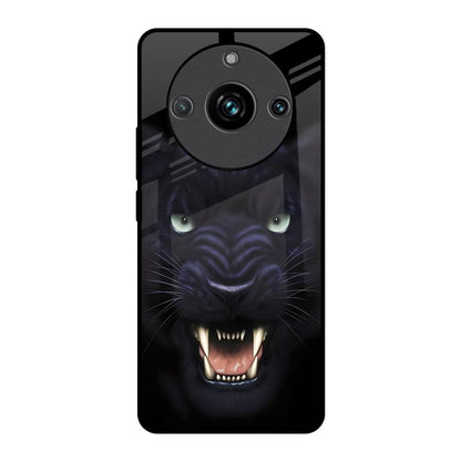 Angry Black Leopard Realme 11 Pro Plus 5G Glass Back Cover Online