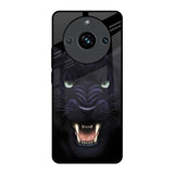 Angry Black Leopard Realme 11 Pro Plus 5G Glass Back Cover Online