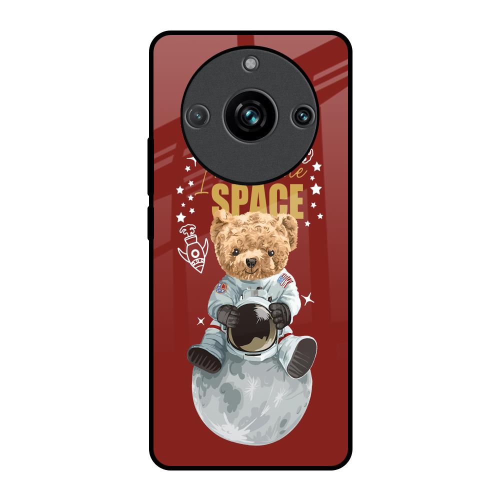 Astronaut Bear Realme 11 Pro Plus 5G Glass Back Cover Online