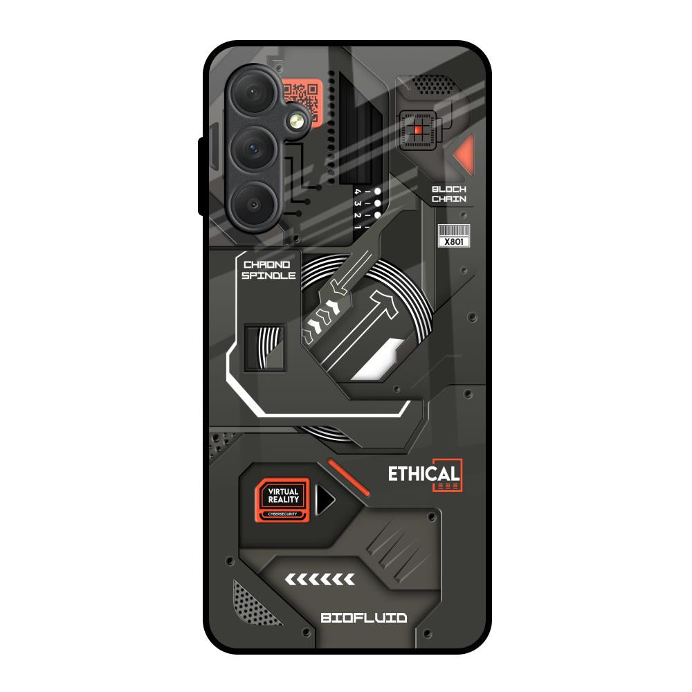 Tech Aesthetics Samsung Galaxy F54 5G Glass Back Cover Online