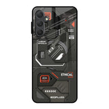 Tech Aesthetics Samsung Galaxy F54 5G Glass Back Cover Online