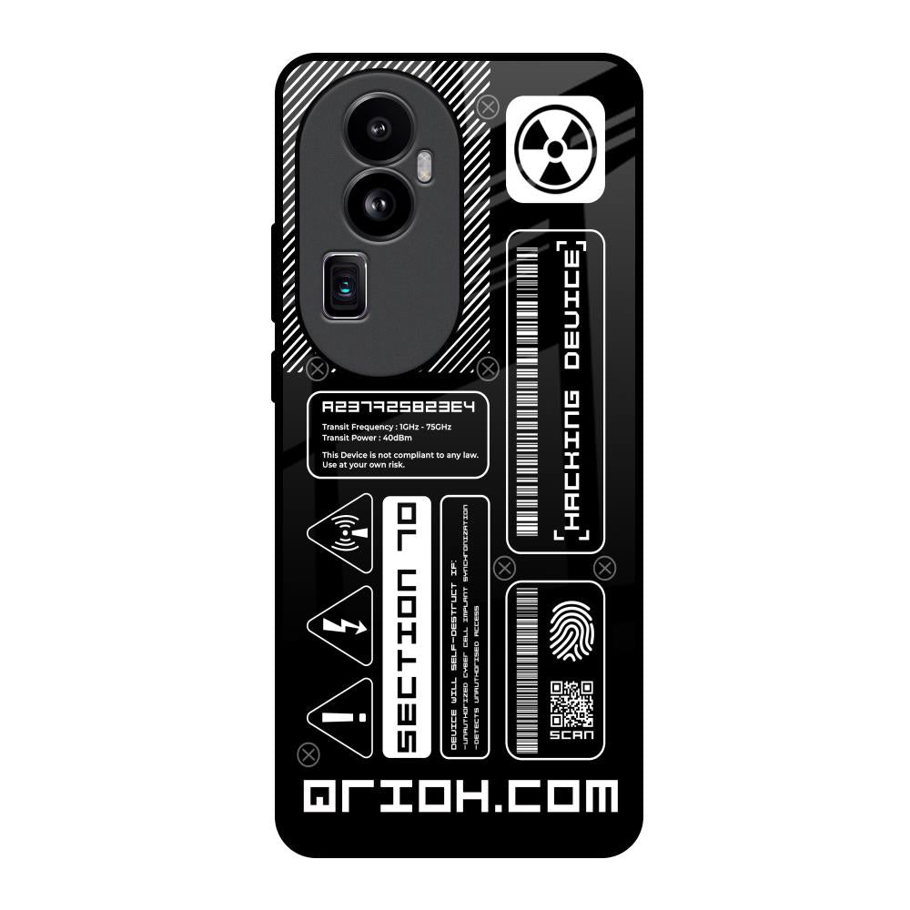 Futuristic Art Oppo Reno10 Pro Plus 5G Glass Back Cover Online