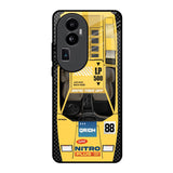 Yellow Racing Car Oppo Reno10 Pro Plus 5G Glass Back Cover Online