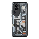 Retro Futuristic Oppo Reno10 Pro Plus 5G Glass Back Cover Online