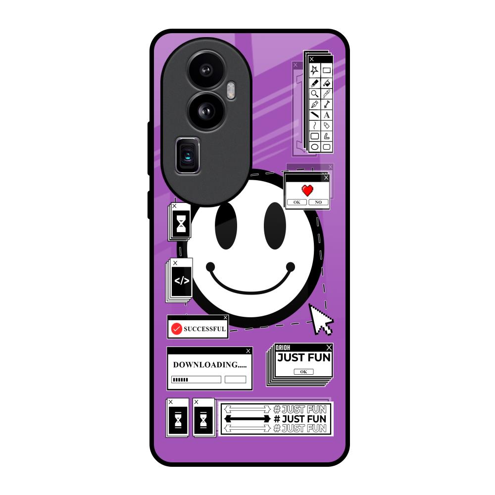 Code with Smile Oppo Reno10 Pro Plus 5G Glass Back Cover Online