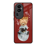 Astronaut Bear Oppo Reno10 Pro Plus 5G Glass Back Cover Online