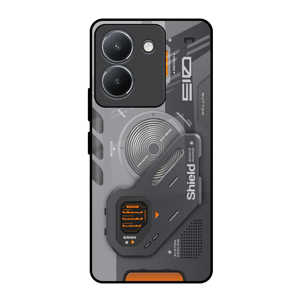 Tech Lifestyle Vivo Y36 Glass Back Cover Online