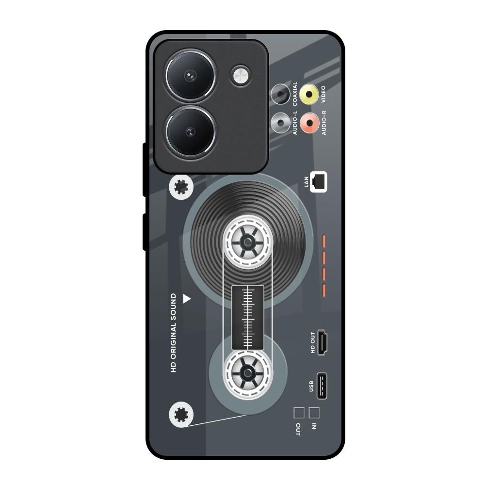Retro Recorder Vivo Y36 Glass Back Cover Online
