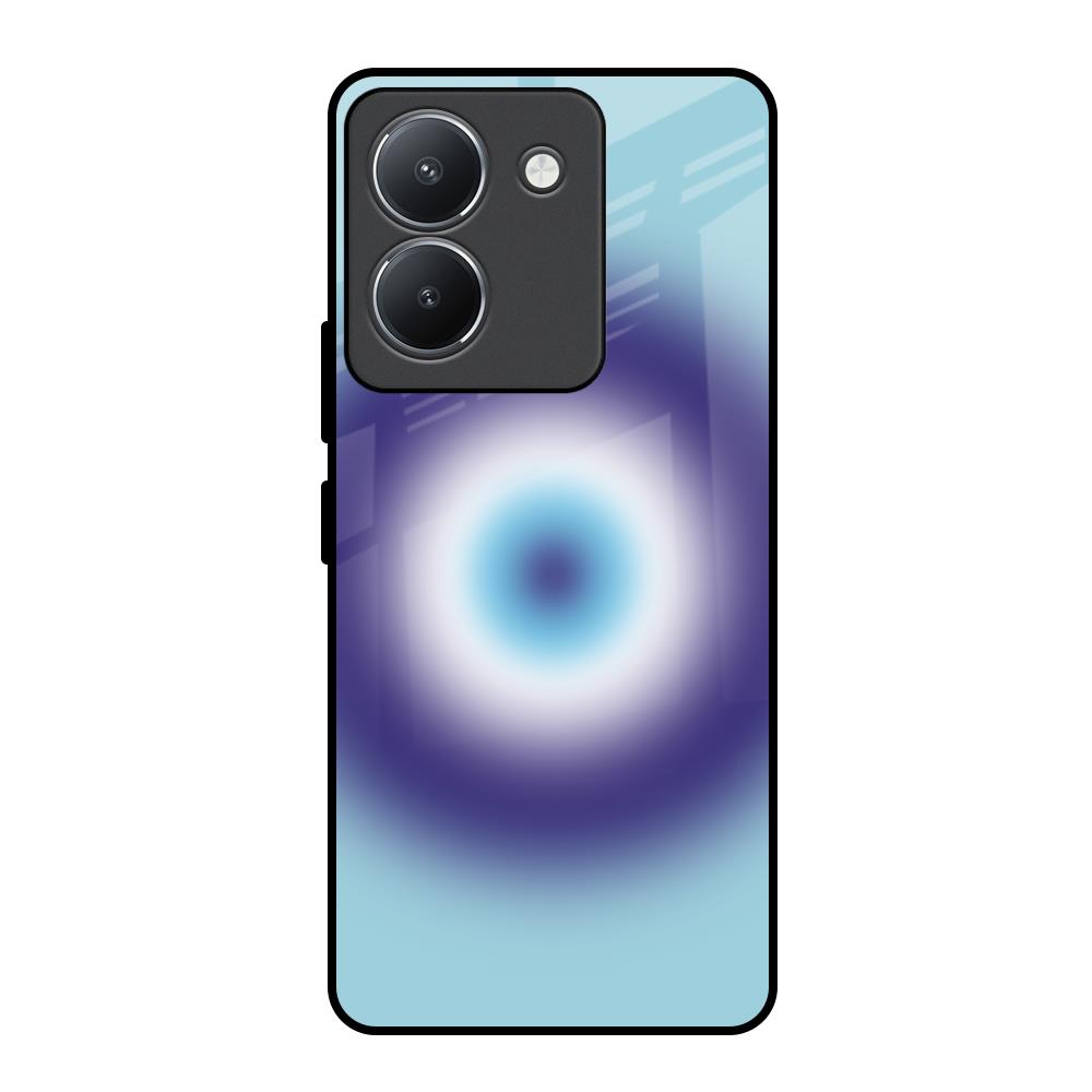 Evil Eye Art Vivo Y36 Glass Back Cover Online