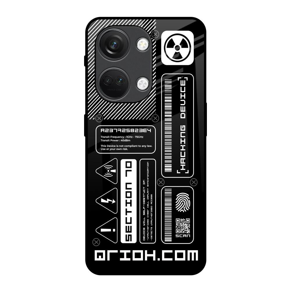 Futuristic Art OnePlus Nord 3 5G Glass Back Cover Online