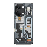 Retro Futuristic OnePlus Nord 3 5G Glass Back Cover Online