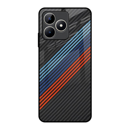 Carbon Inspired Realme C53 Glass Back Cover Online
