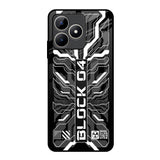 Monochrome Magic Realme C53 Glass Back Cover Online