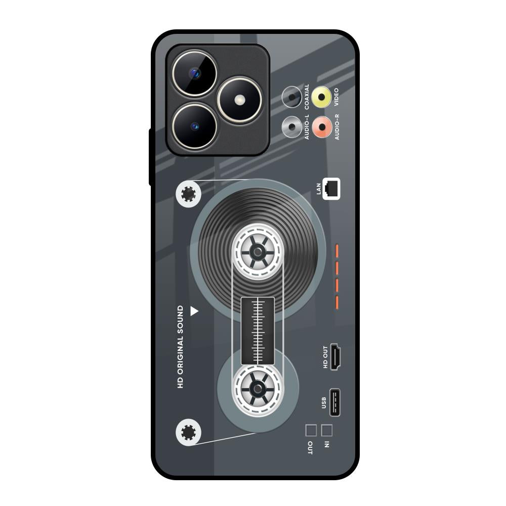 Retro Recorder Realme C53 Glass Back Cover Online