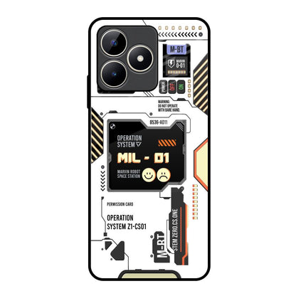 Tech Display Realme C53 Glass Back Cover Online