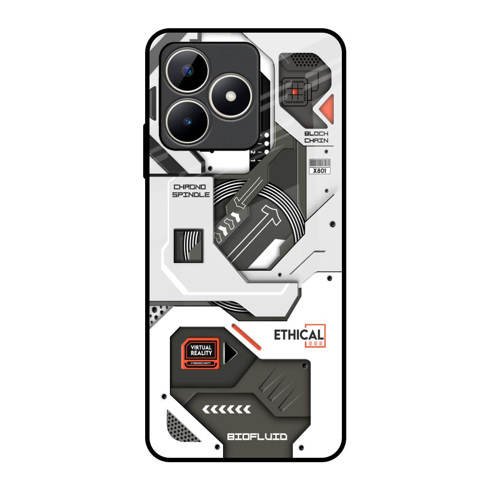 Explore Circuit Realme C53 Glass Back Cover Online