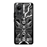 Monochrome Magic Oppo Reno10 5G Glass Back Cover Online