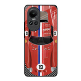 Racing Vintage Oppo Reno10 5G Glass Back Cover Online
