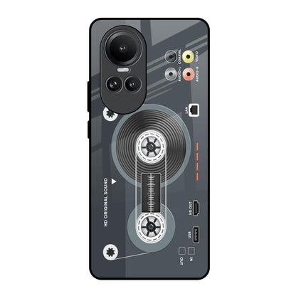 Retro Recorder Oppo Reno10 5G Glass Back Cover Online