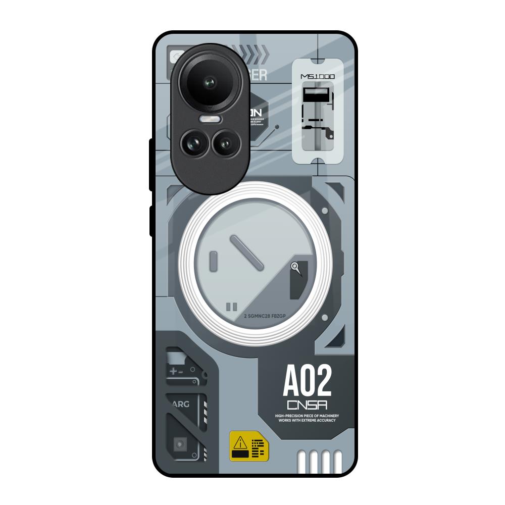 Modern Technology Oppo Reno10 5G Glass Back Cover Online