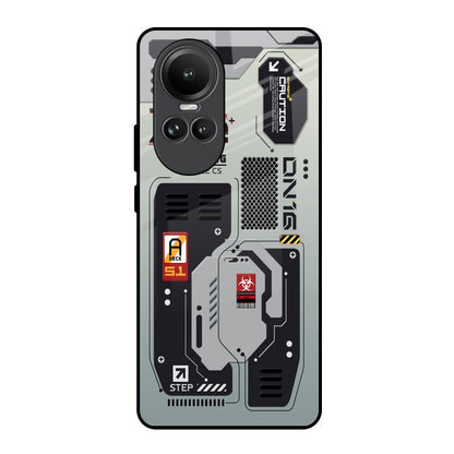 Techno Vibes Oppo Reno10 5G Glass Back Cover Online