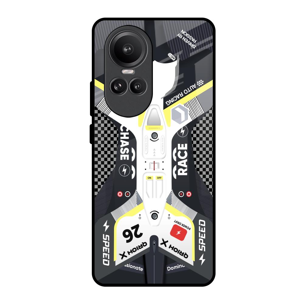 Car Enthusiast Oppo Reno10 Pro 5G Glass Back Cover Online