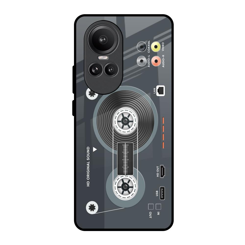 Retro Recorder Oppo Reno10 Pro 5G Glass Back Cover Online