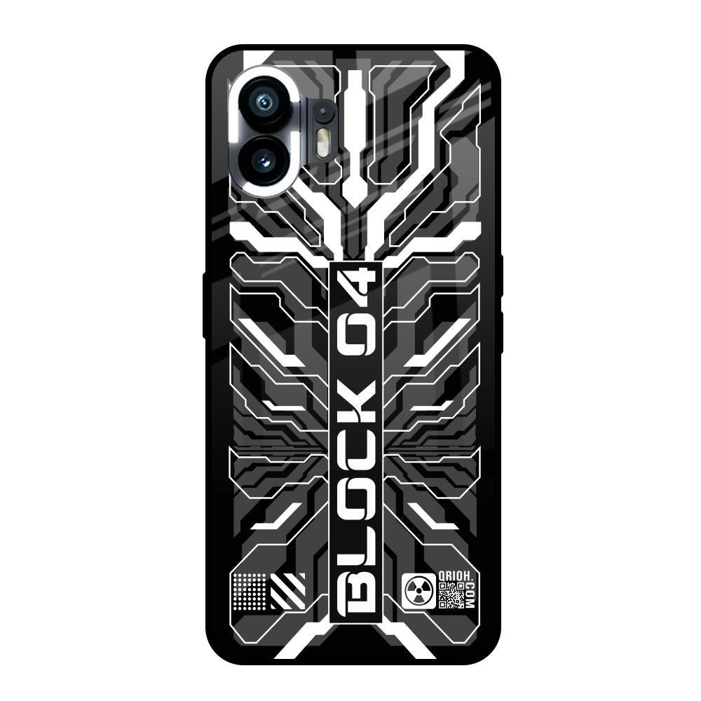 Monochrome Magic Nothing Phone 2 Glass Back Cover Online