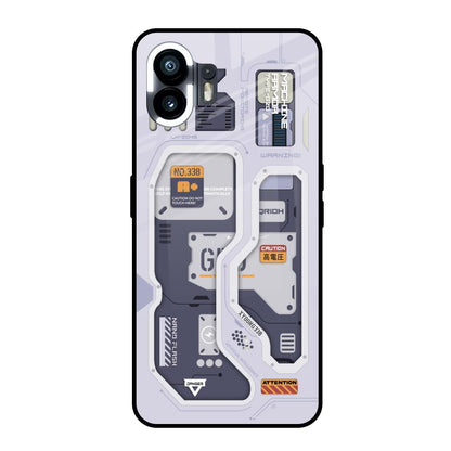 Tech Savvy Nothing Phone 2 Glass Back Cover Online
