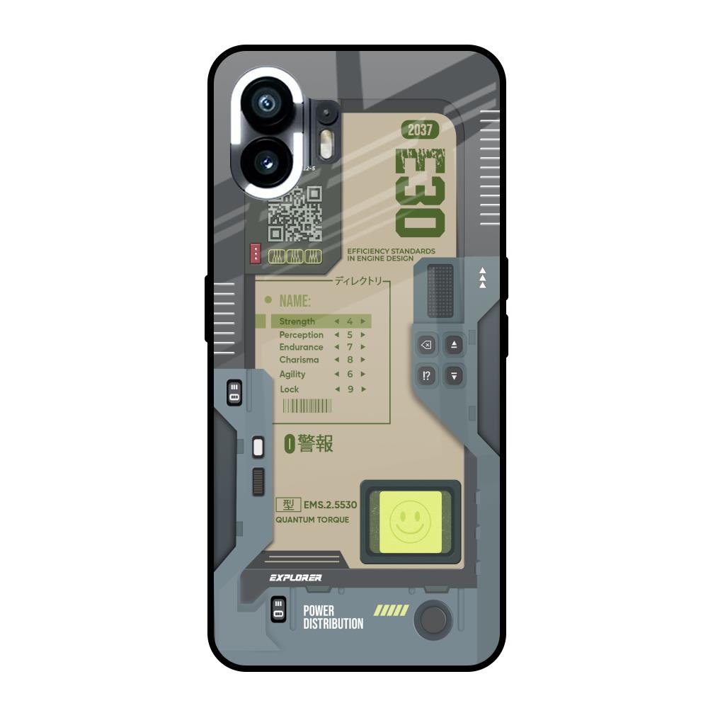 Art Station Nothing Phone 2 Glass Back Cover Online