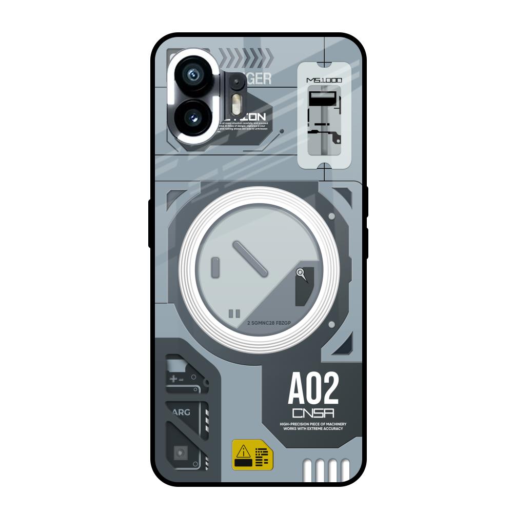 Modern Technology Nothing Phone 2 Glass Back Cover Online